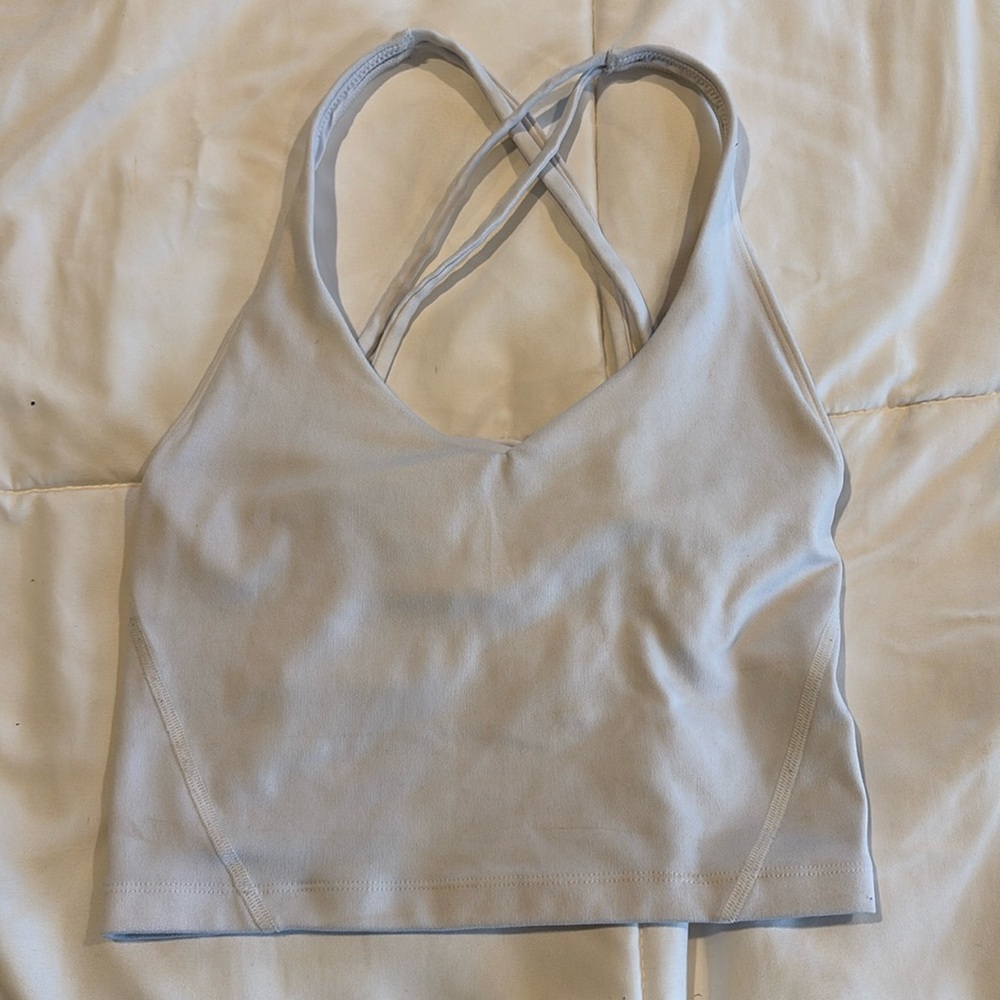 Gilly Hicks Cropped Top (White)